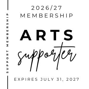 2026/27 Arts Supporter Membership